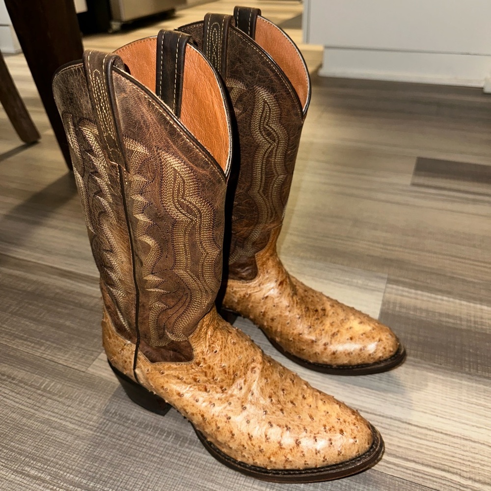Dan Post Ostrich Boots